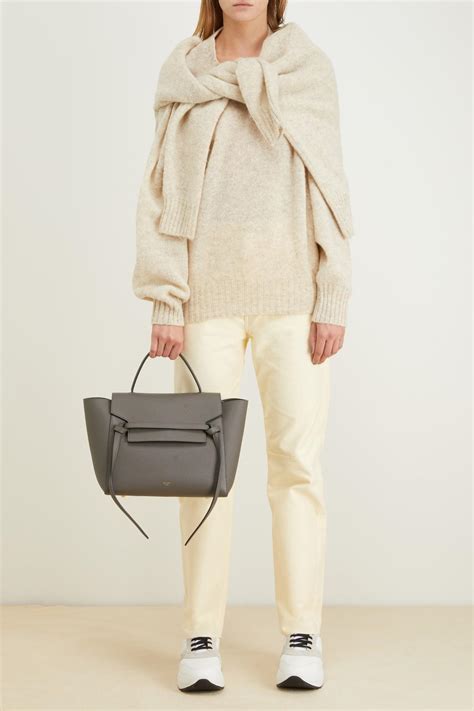 celine mini belt bag gray|celine mini belt bag interior.